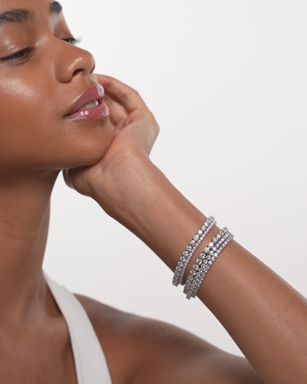 Luxury Diamond Bracelet Watch For Girls / Gold Quartz Gift Wrist Watches  For Girls / Stylish Bracelets Rope Watches For Women